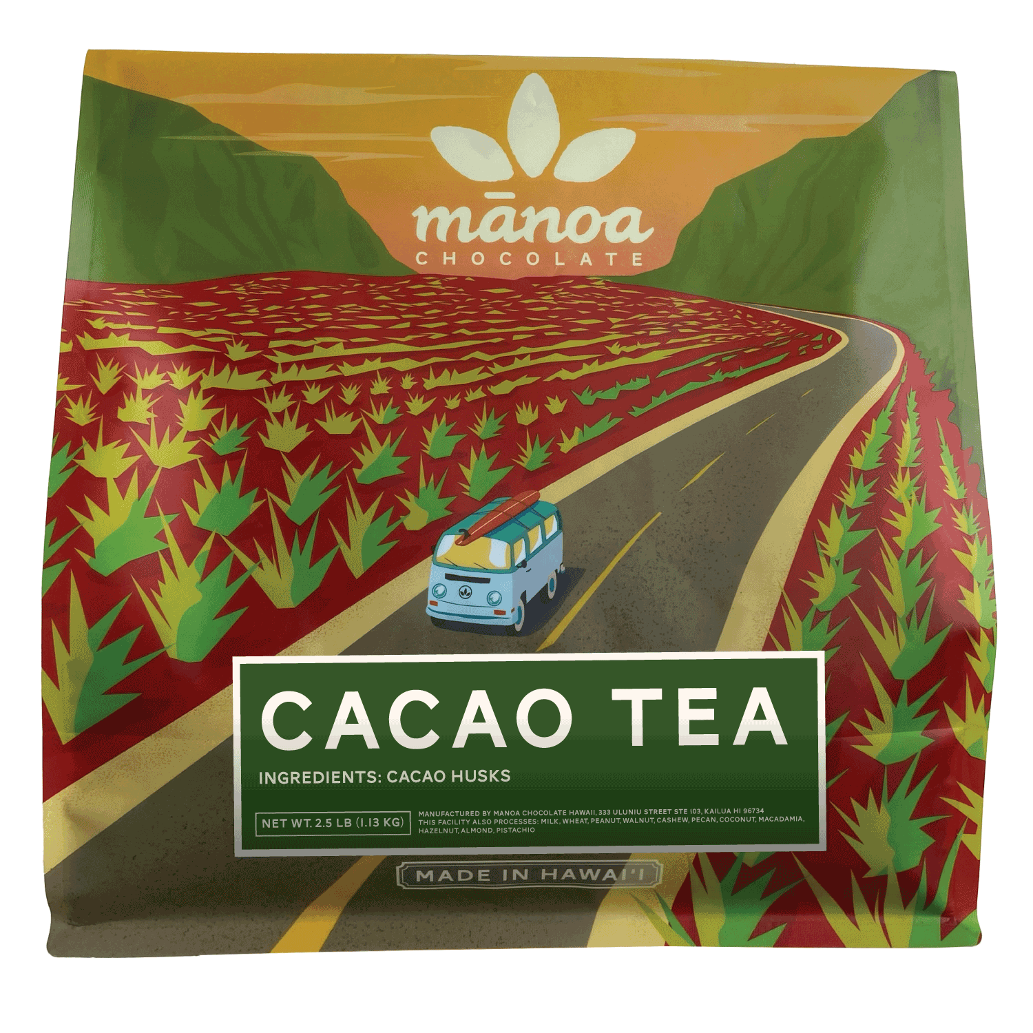 Image of 2 and a half pound bag of cacao tea