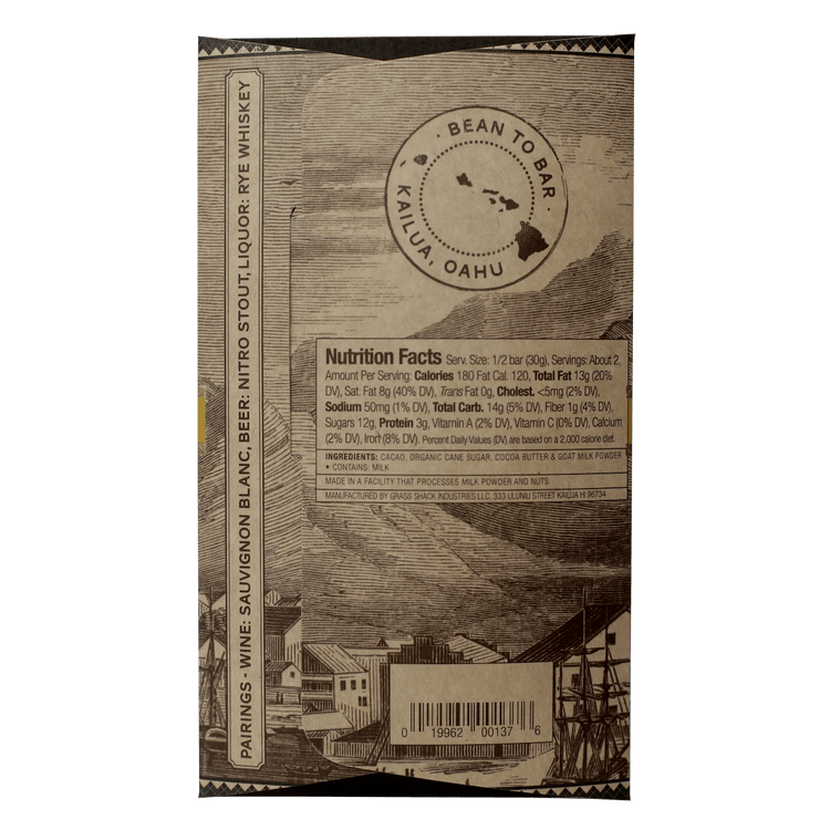 The back of the packaging