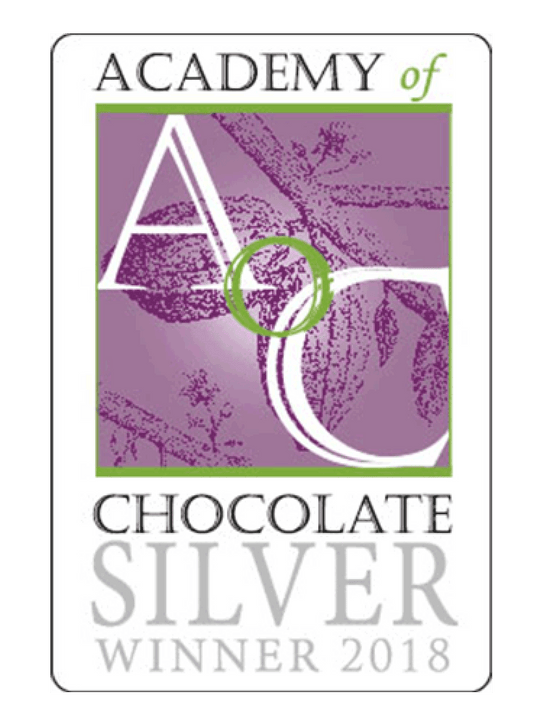 Academy of chocolate silver winner in 2018