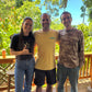 Image of smiling members of Kokua Foundation and Manoa Chocolate teams