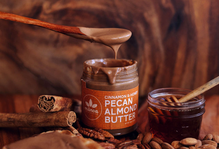 Pecan almond butter and honey