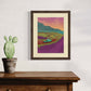 image of Waialua sugar mill art print framed and hanging on a wall in a home