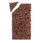 Image of the back of breakfast bar, showing crushed cacao nib topping