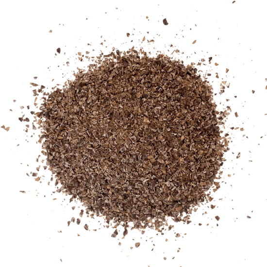 Image of a pile of ground cacao seeds