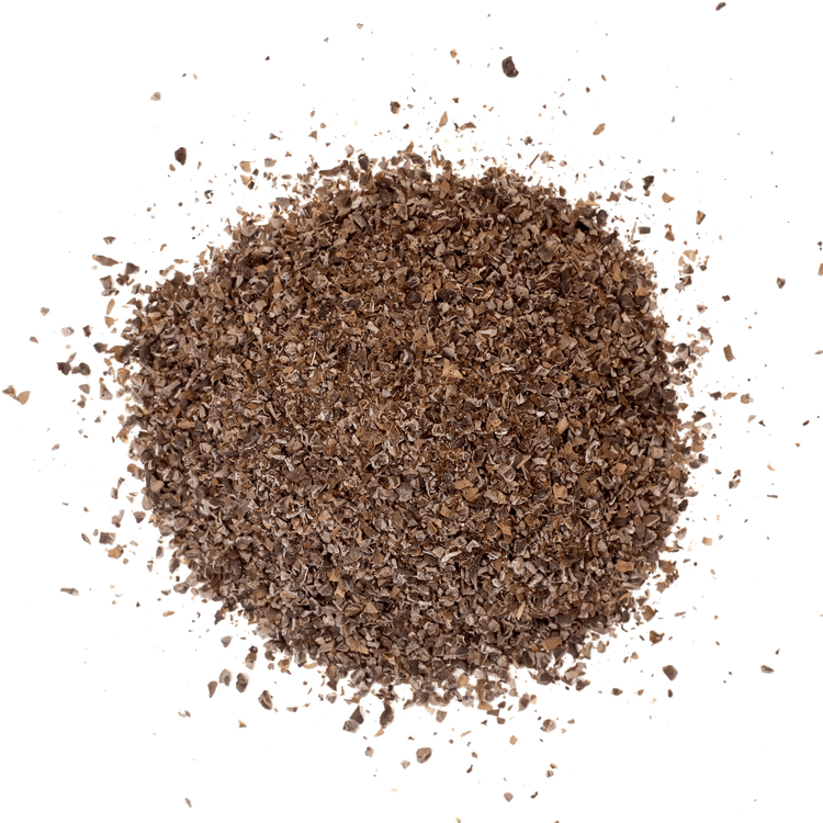 Image of a pile of ground cacao seeds