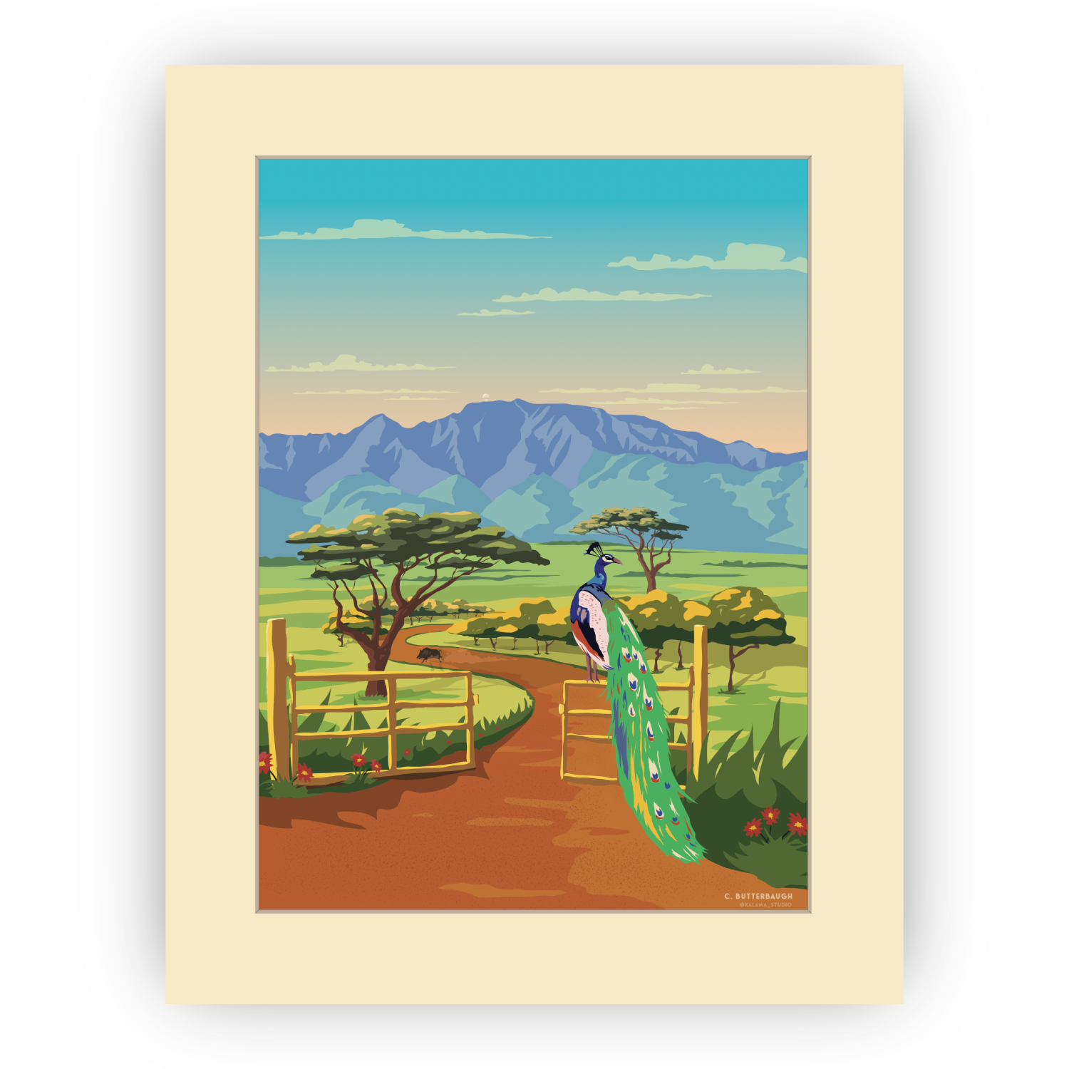 image of kamananui art print