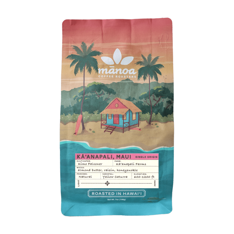 Image of 7 ounce Maui coffee bag