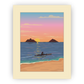 image of Mokulua, Lanikai sunrise art print