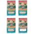 image showing Four packages of Manoa Coffee: kailua sunrise, tradewinds, island time, and maui