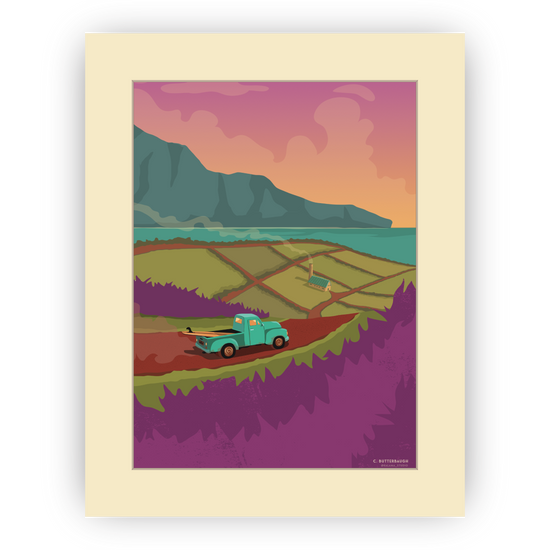 image of waialua sugar mill art print