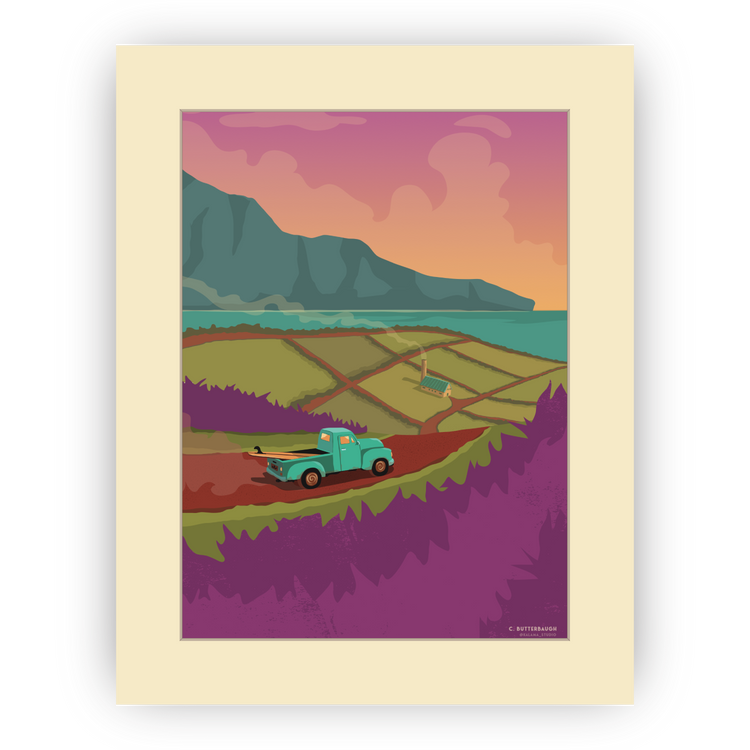 image of waialua sugar mill art print