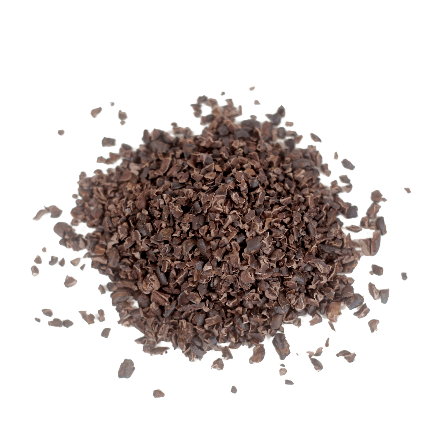Image of pile of cacao nibs